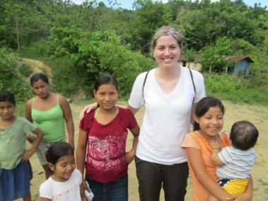 Student and children